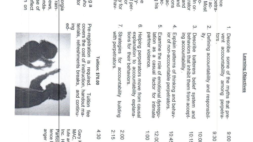 "You Made Me Hit You" Addressing Accountability in FV Groups
